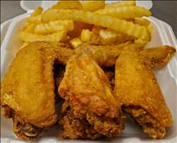 Fried Wings Combo (6)